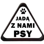jadą z nami psy