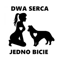 border collie- dwa serca