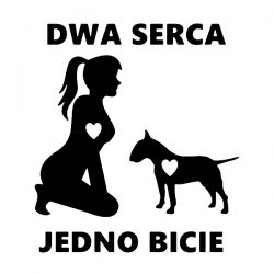 dwa serca bullterier